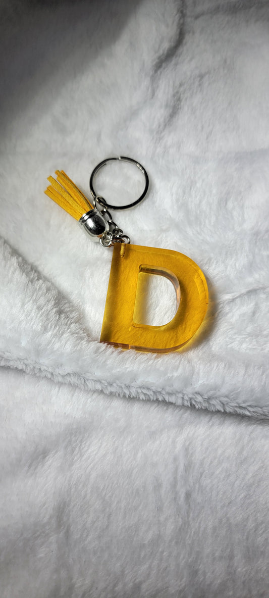 Letter Keychain "D"