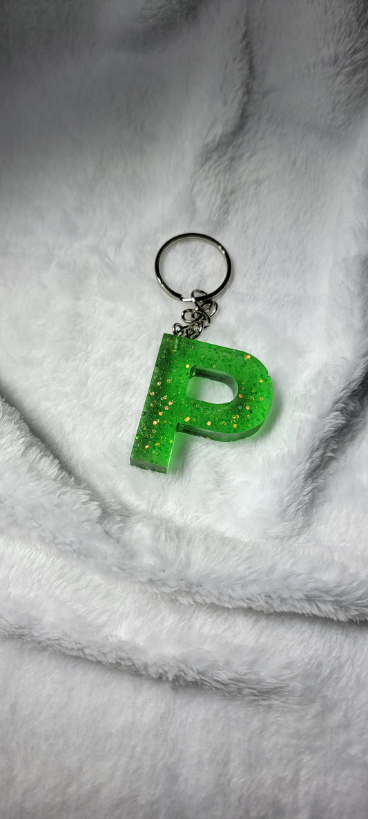 Letter Keychain "P"