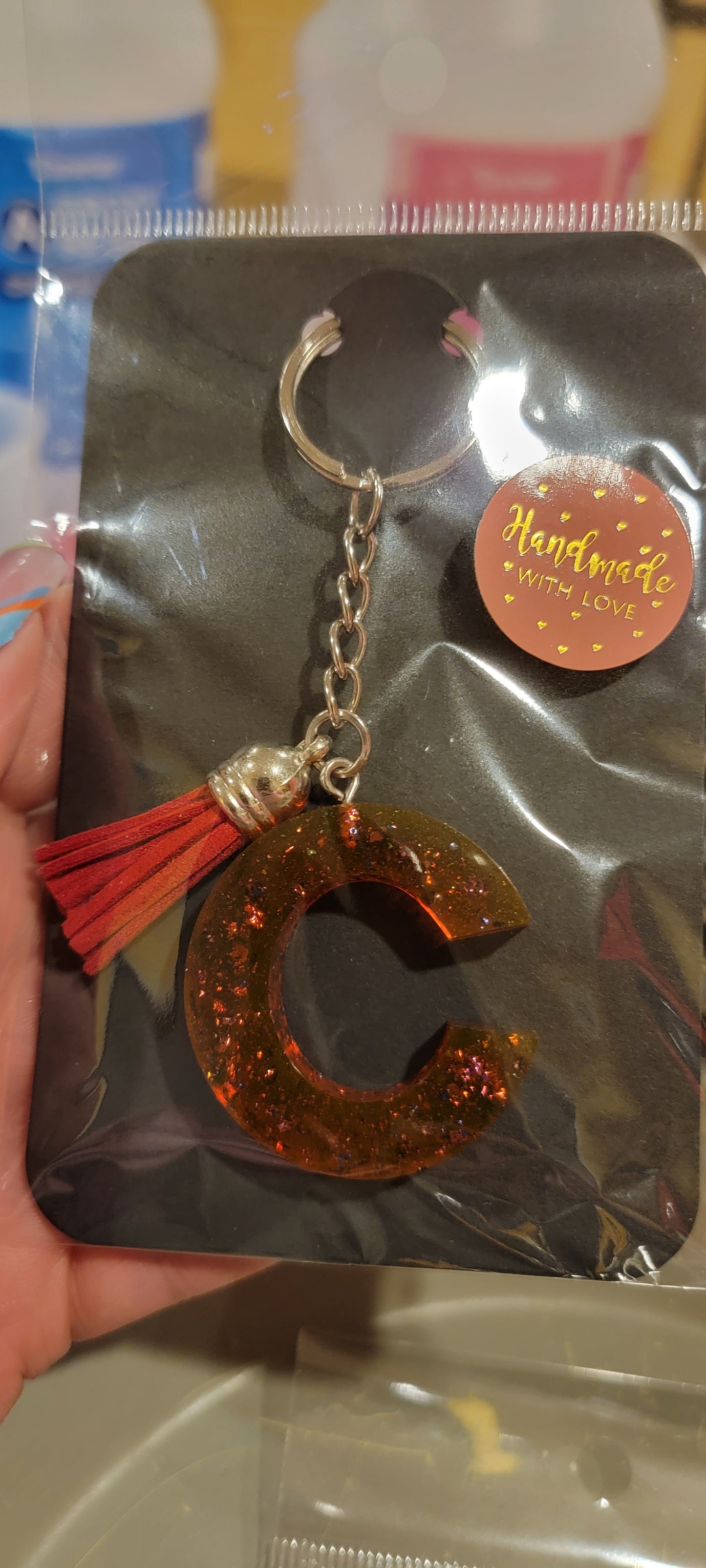 Letter Keychain "C"