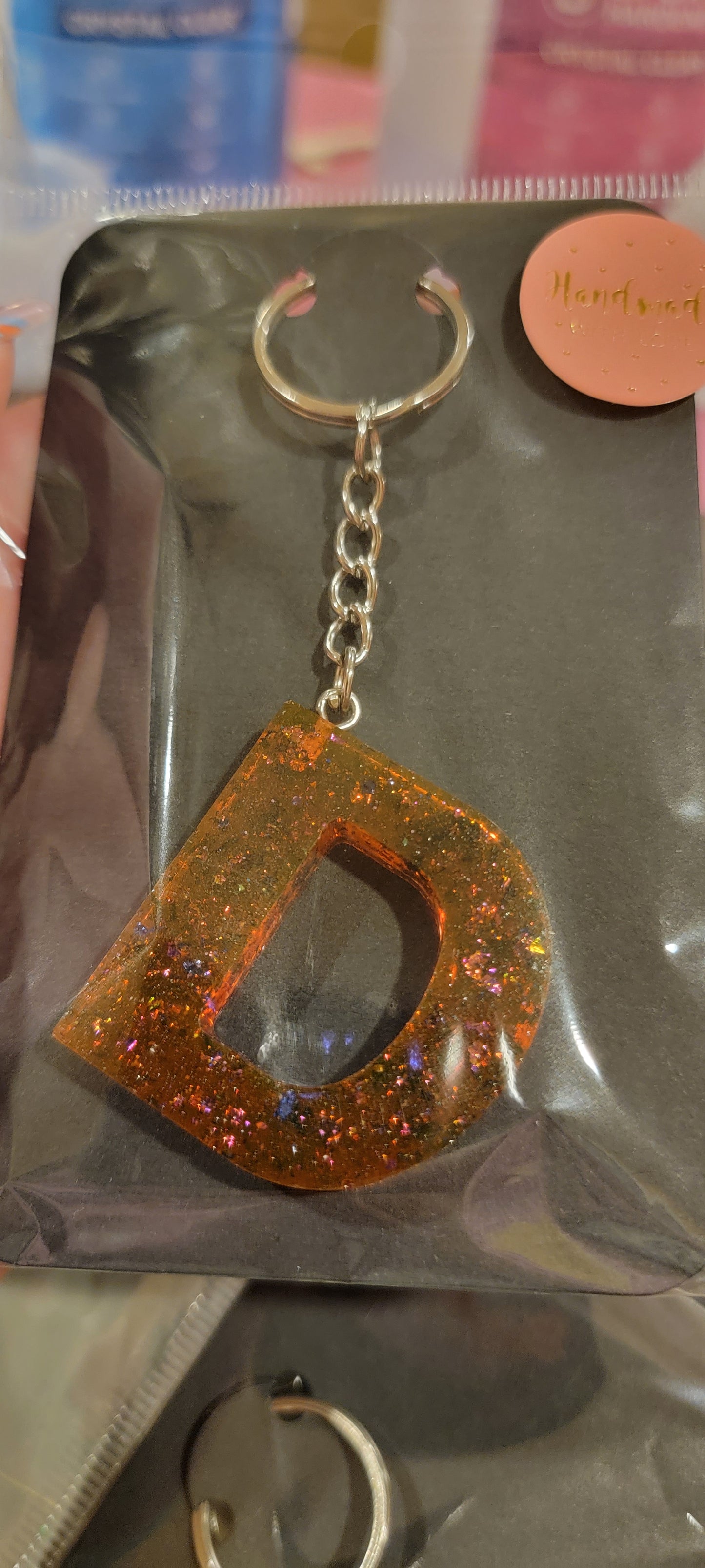 Letter Keychain "D"