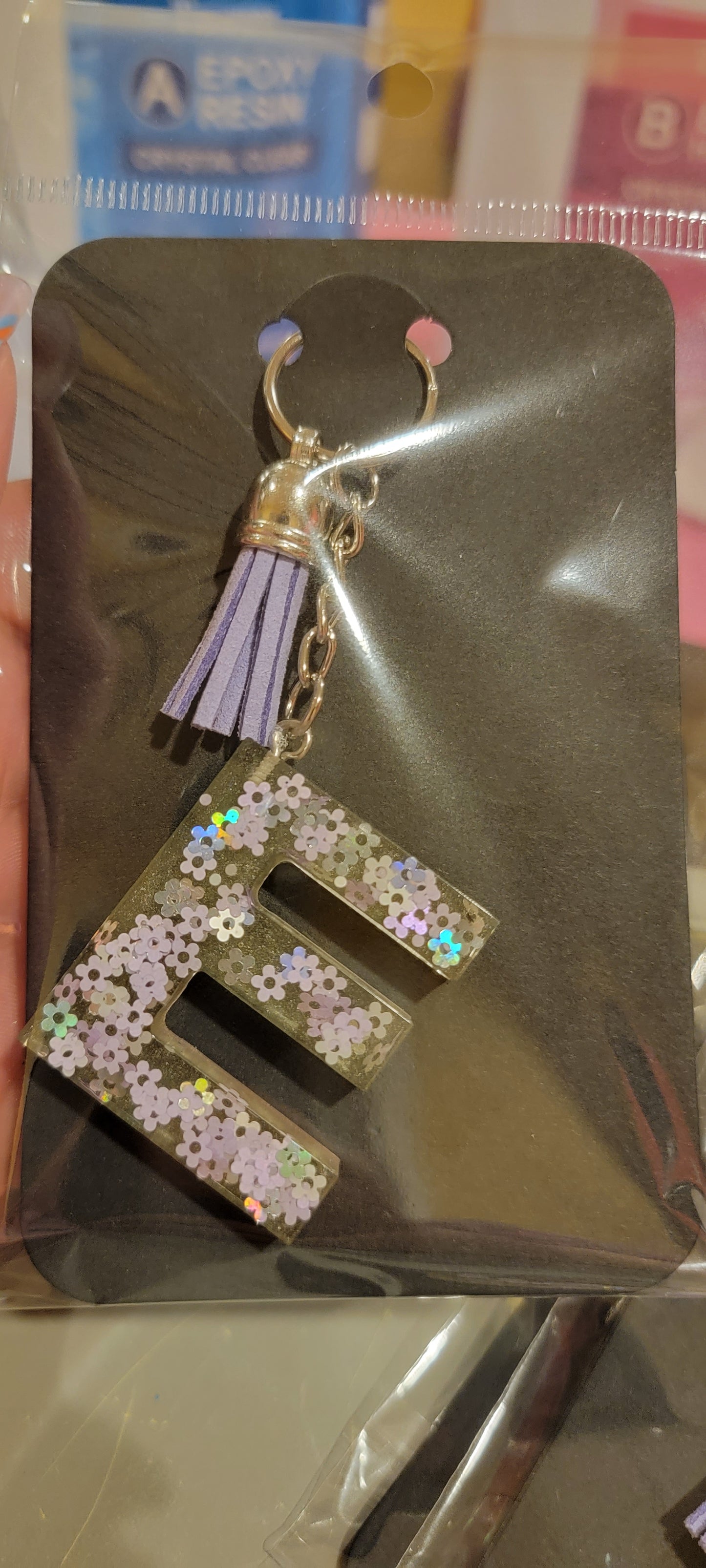 Letter Keychain "E"