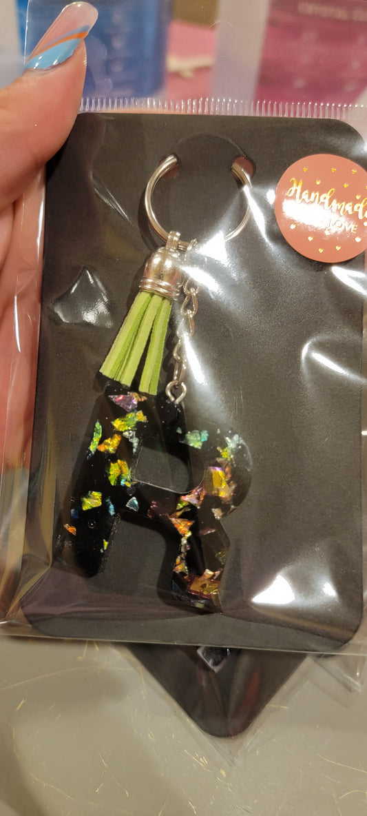 Letter Keychain "R"