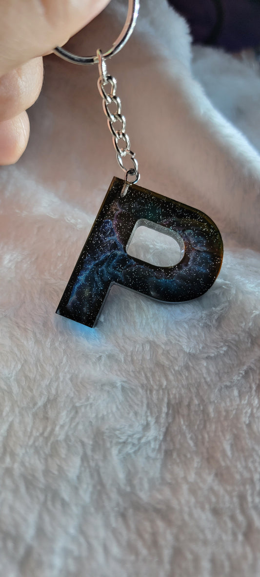 Letter Keychain "P"