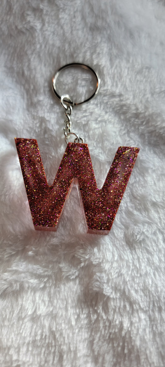 Letter Keychain "W"