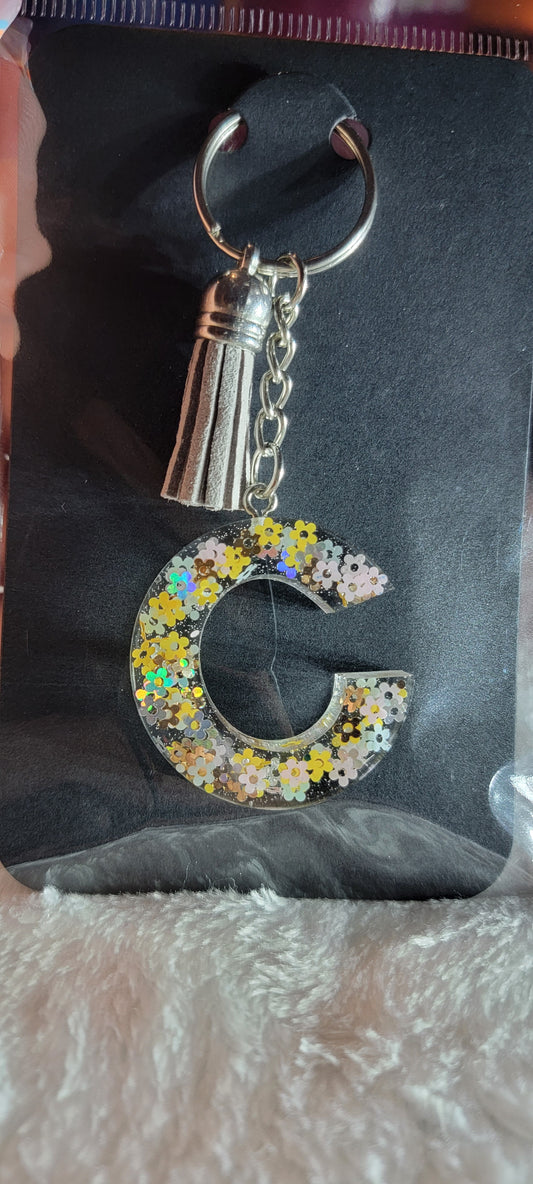 Letter Keychain "C"