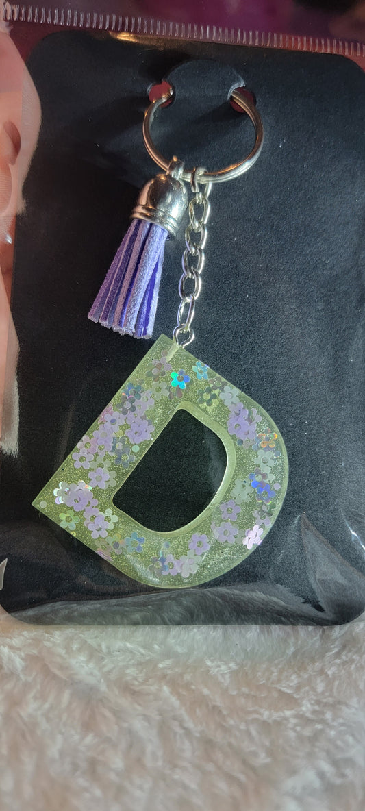 Letter Keychain "D"