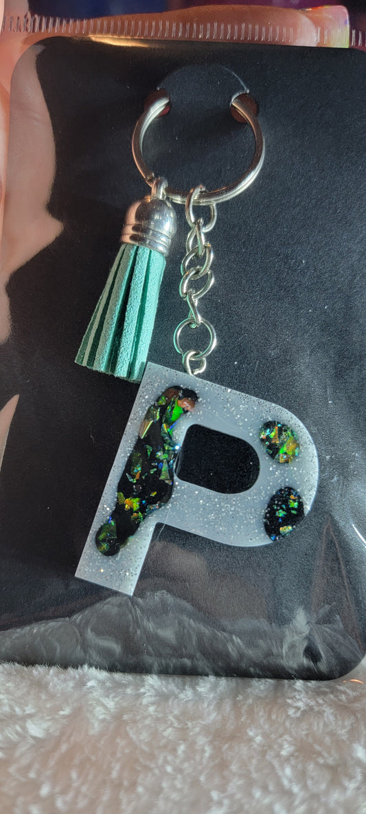 Letter Keychain "P"