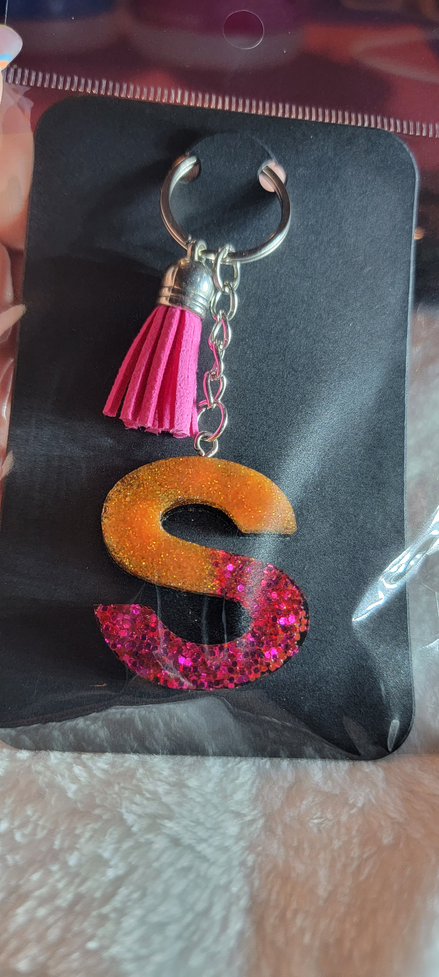 Letter Keychain "S"