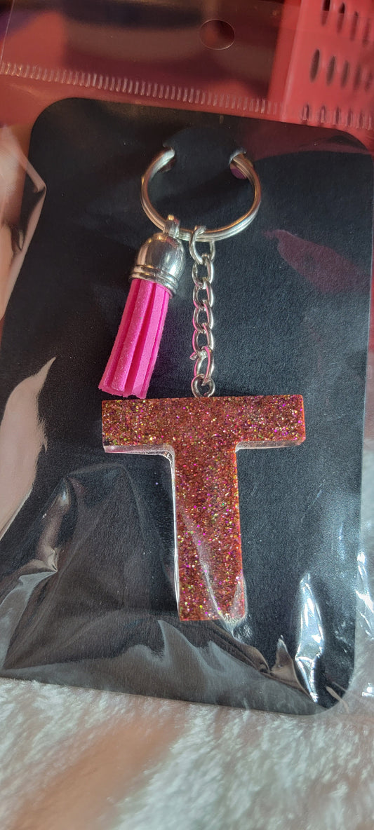 Letter Keychain "T"