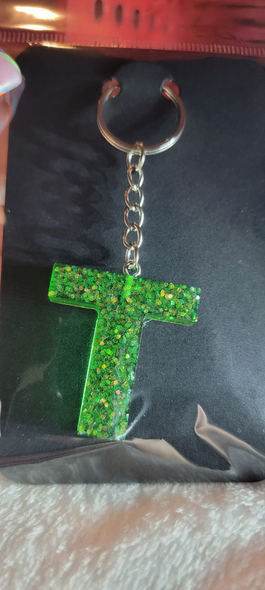 Letter Keychain "T"