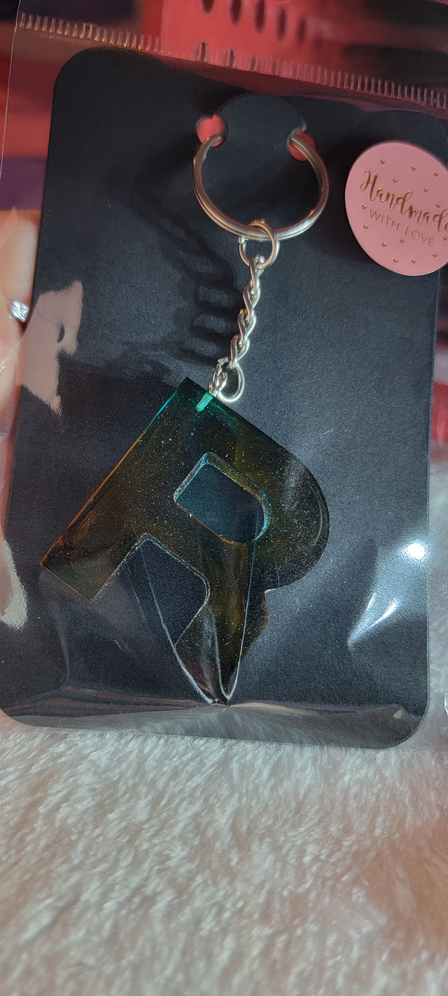 Letter Keychain "R"