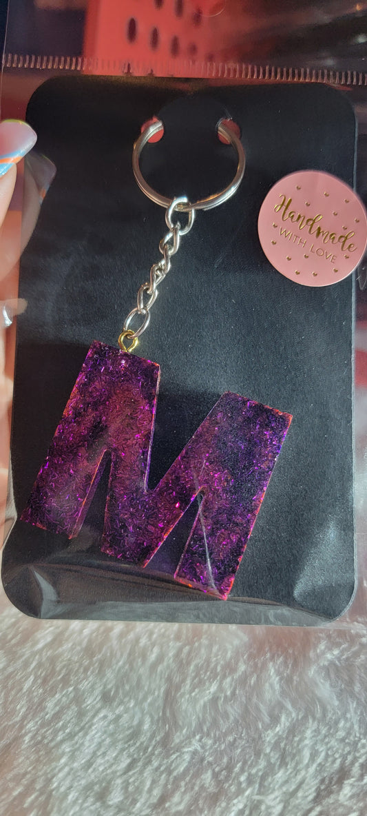 Letter Keychain "M"