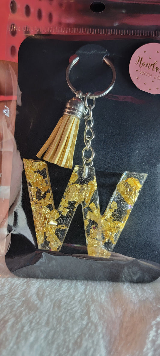 Letter Keychain "W"