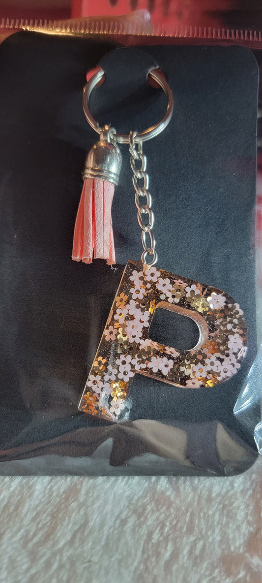 Letter Keychain "P"