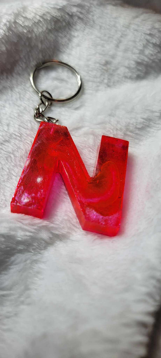 Letter Keychain "N"