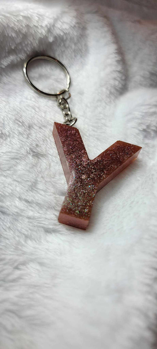 Letter Keychain "Y"