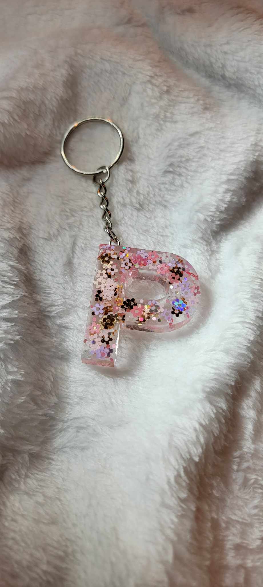 Letter Keychain "P"