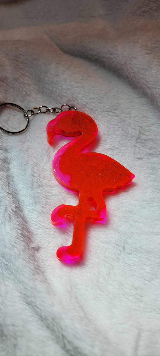 Flamingo Keychain