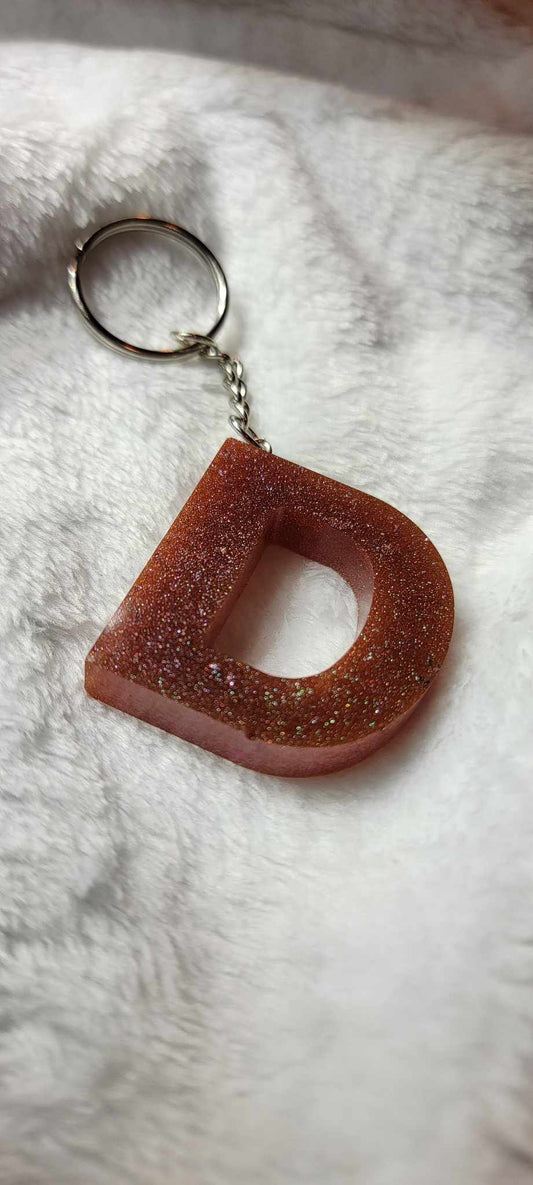 Letter Keychain "D"