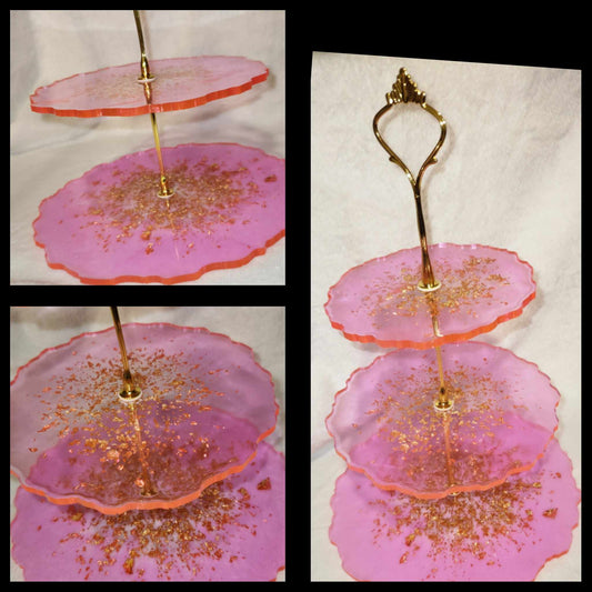 Pink & Gold Display Stand