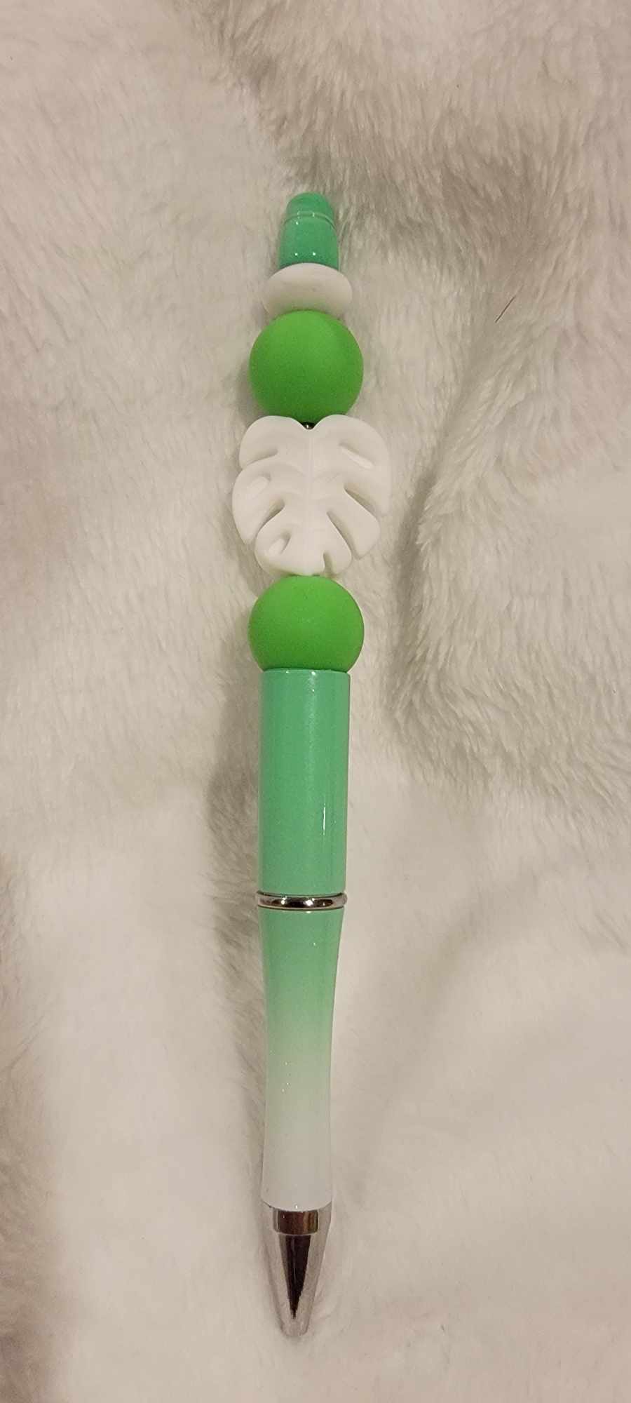 White Monstera Pen #20