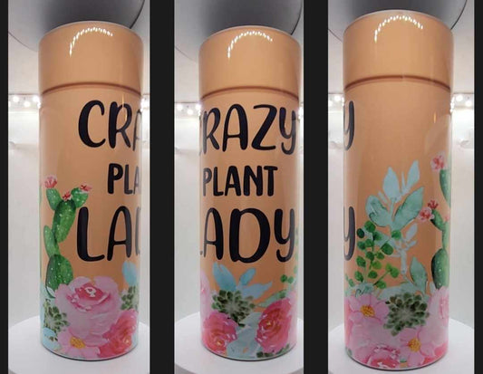 Crazy Plant Lady Tumbler