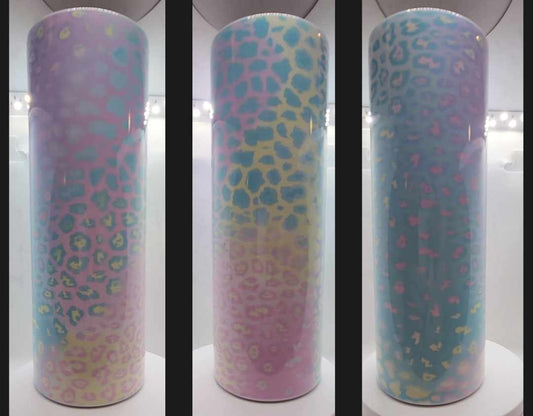 Pastel Leopard Tumbler